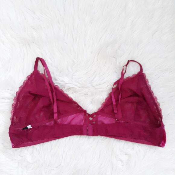 Ella Lust Velvet Bralette 3X - Picture 3 of 4
